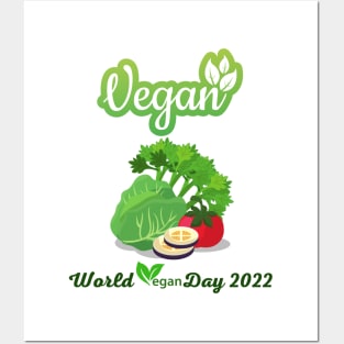 "I'm So fresh" Vegan day 2022 Posters and Art